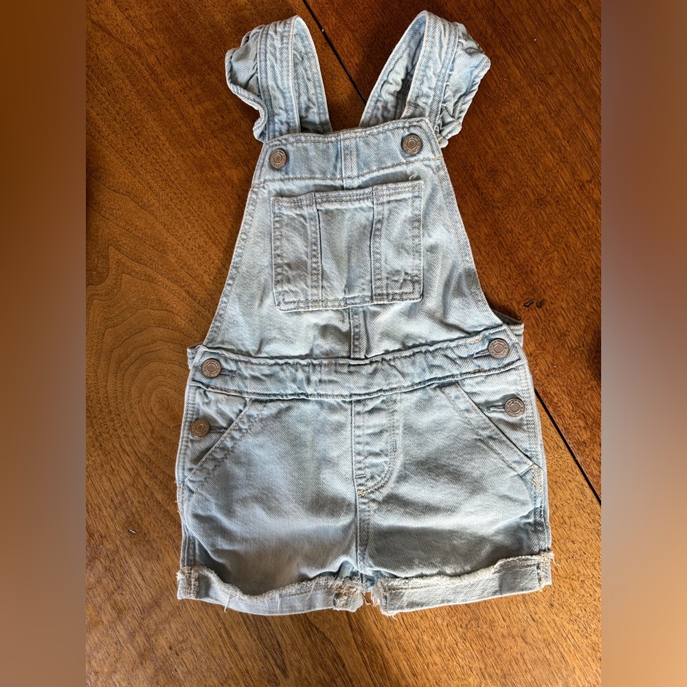 Gap kids denim overalls
